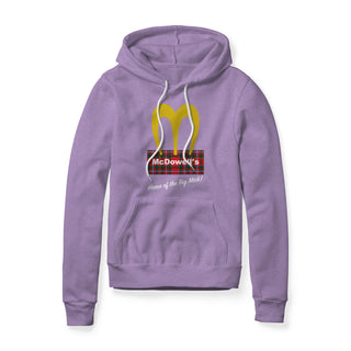 McDowell's Fleece Hoodie - Plaid