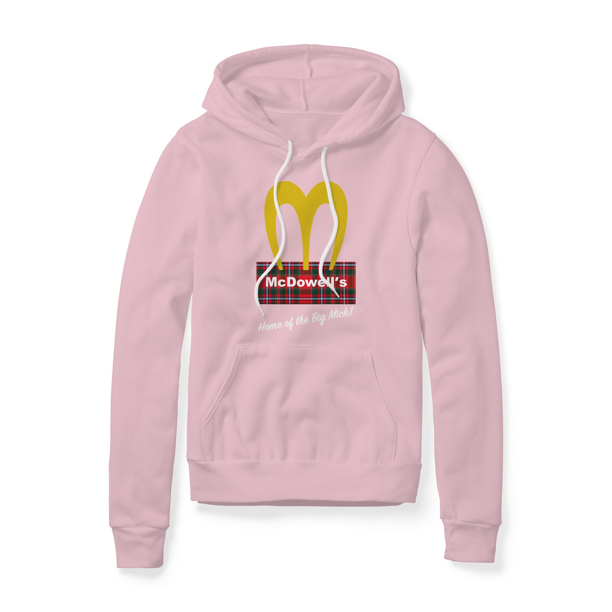McDowell's Fleece Hoodie - Plaid