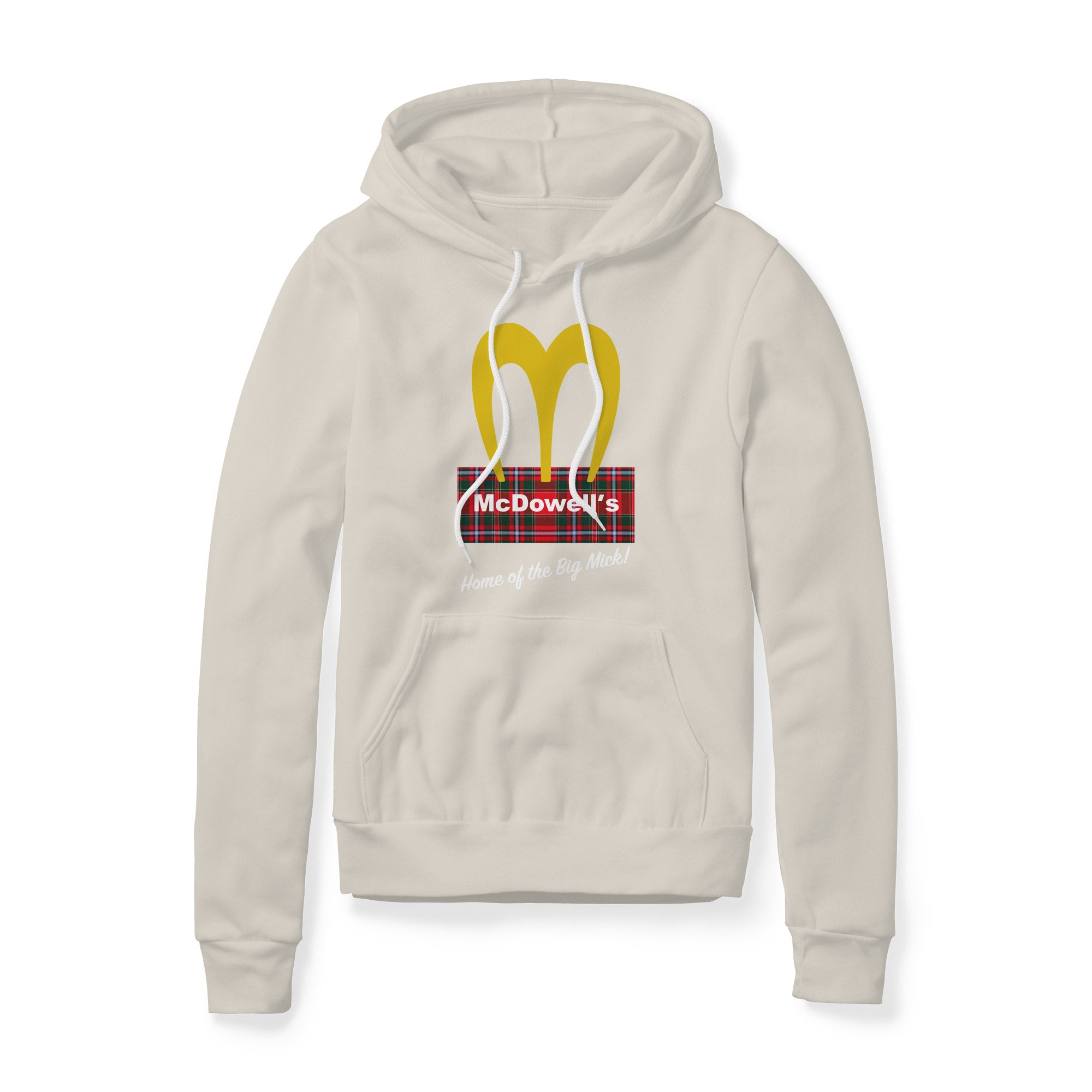 McDowell's Fleece Hoodie - Plaid