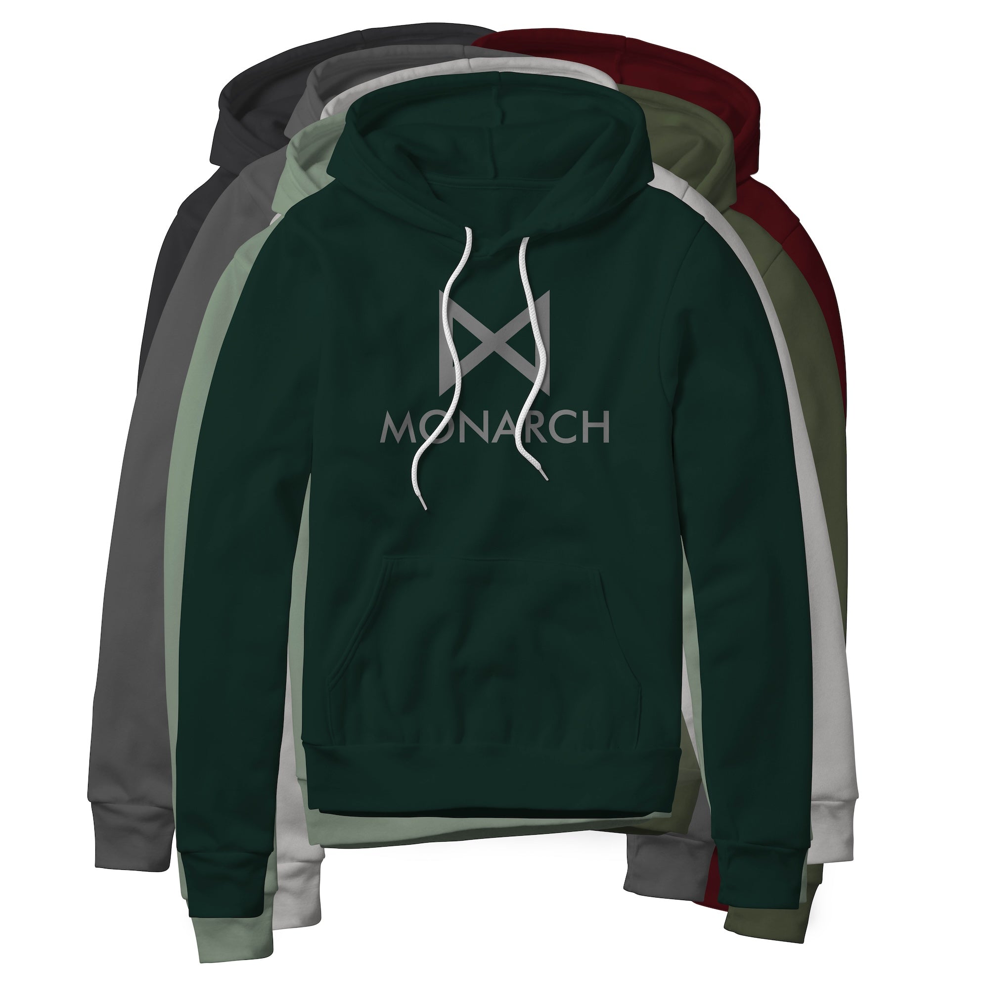 Monarch Fleece Hoodie - Gray