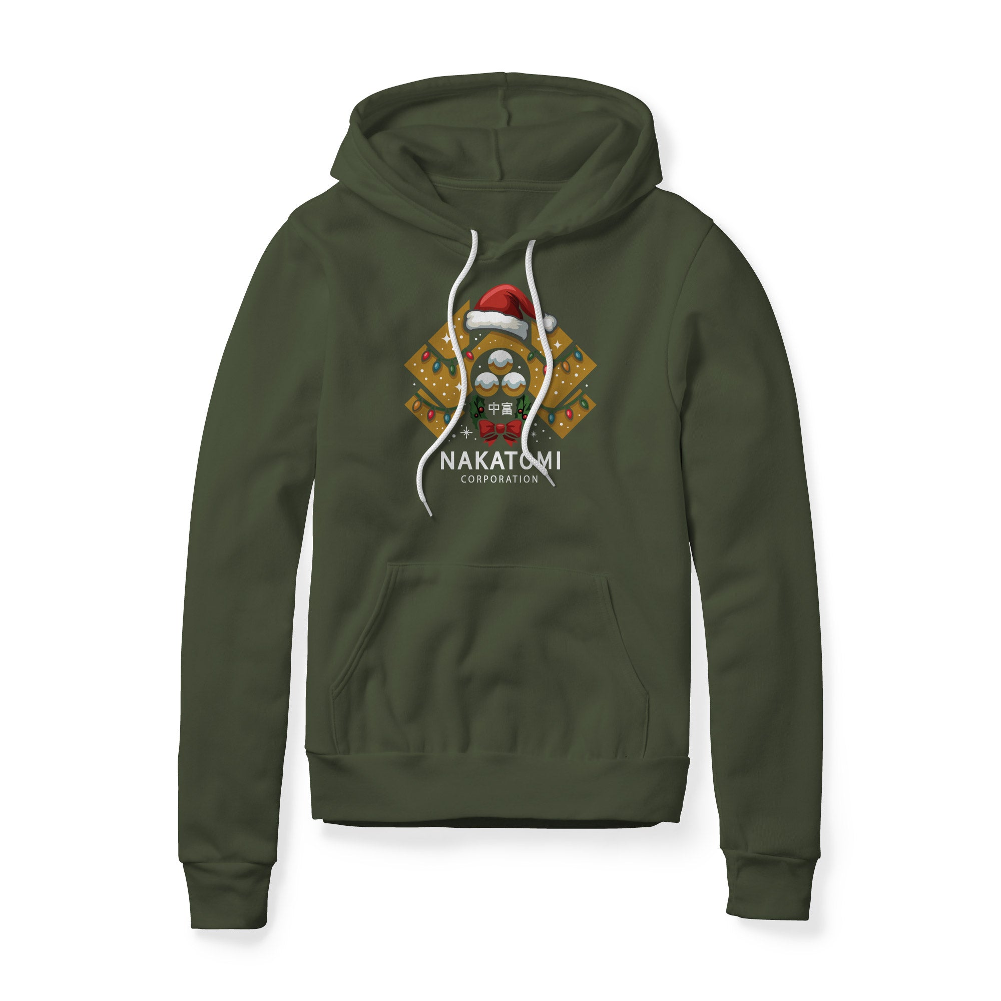 Nakatomi Fleece Hoodie - Christmas Edition