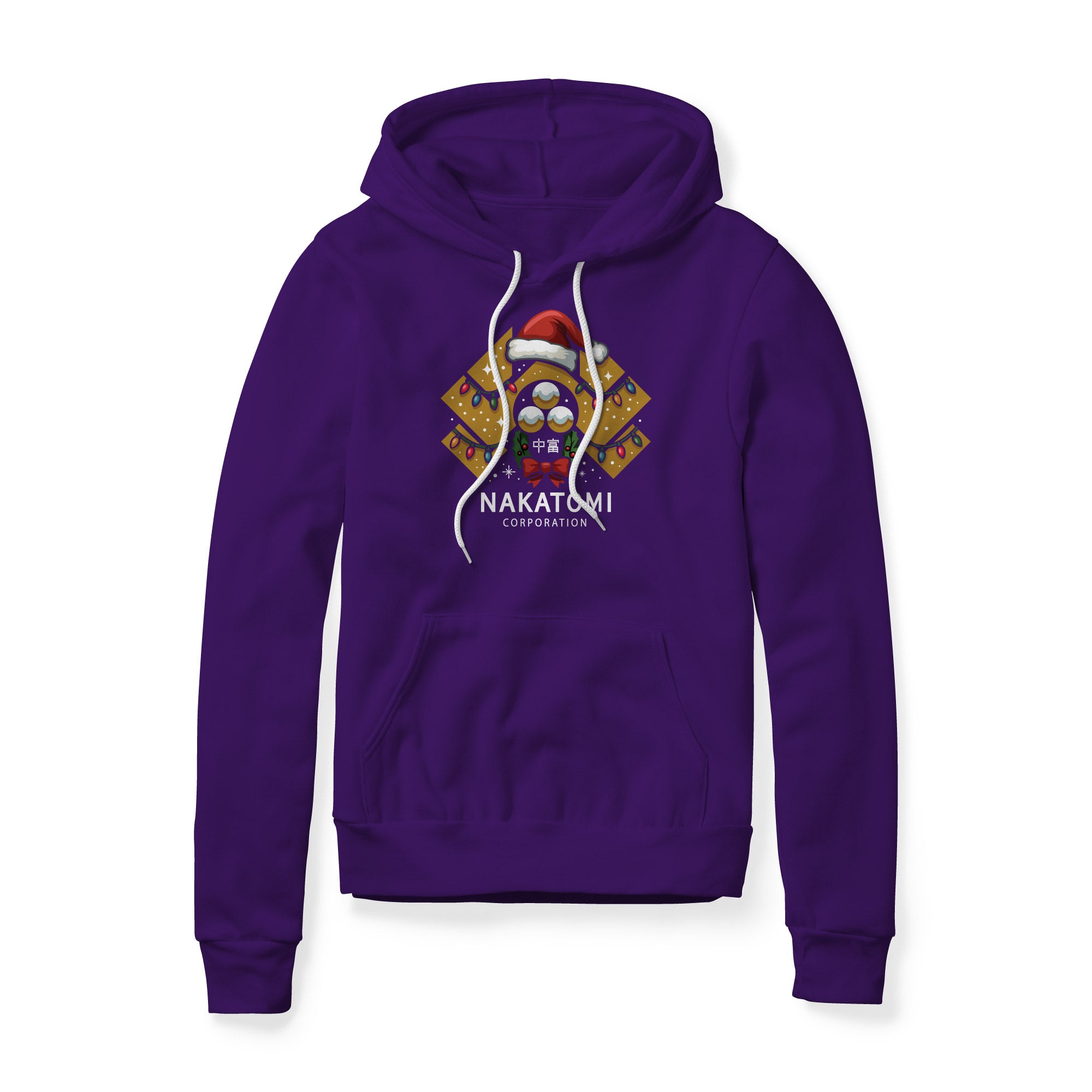Nakatomi Fleece Hoodie - Christmas Edition