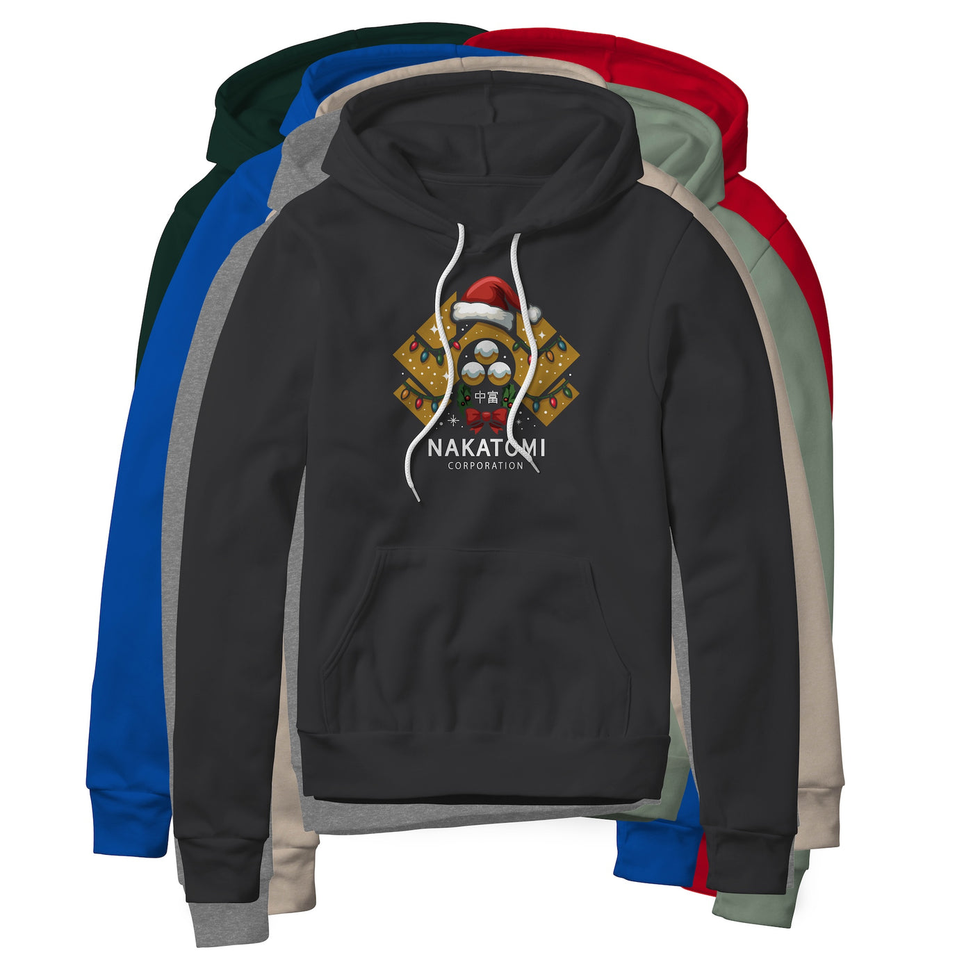 Nakatomi Fleece Hoodie - Christmas Edition