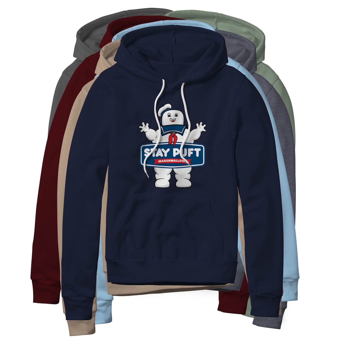 Stay Puft Marshmallows Fleece Hoodie - Good Version