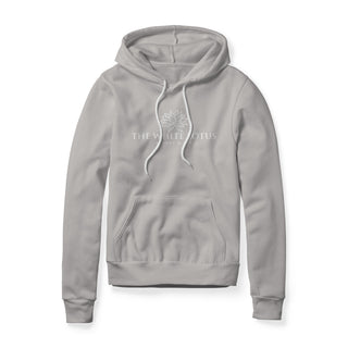 White Lotus Fleece Hoodie - White