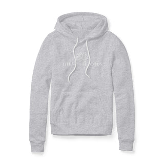 White Lotus Fleece Hoodie - White