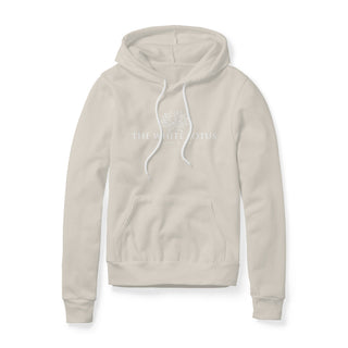 White Lotus Fleece Hoodie - White