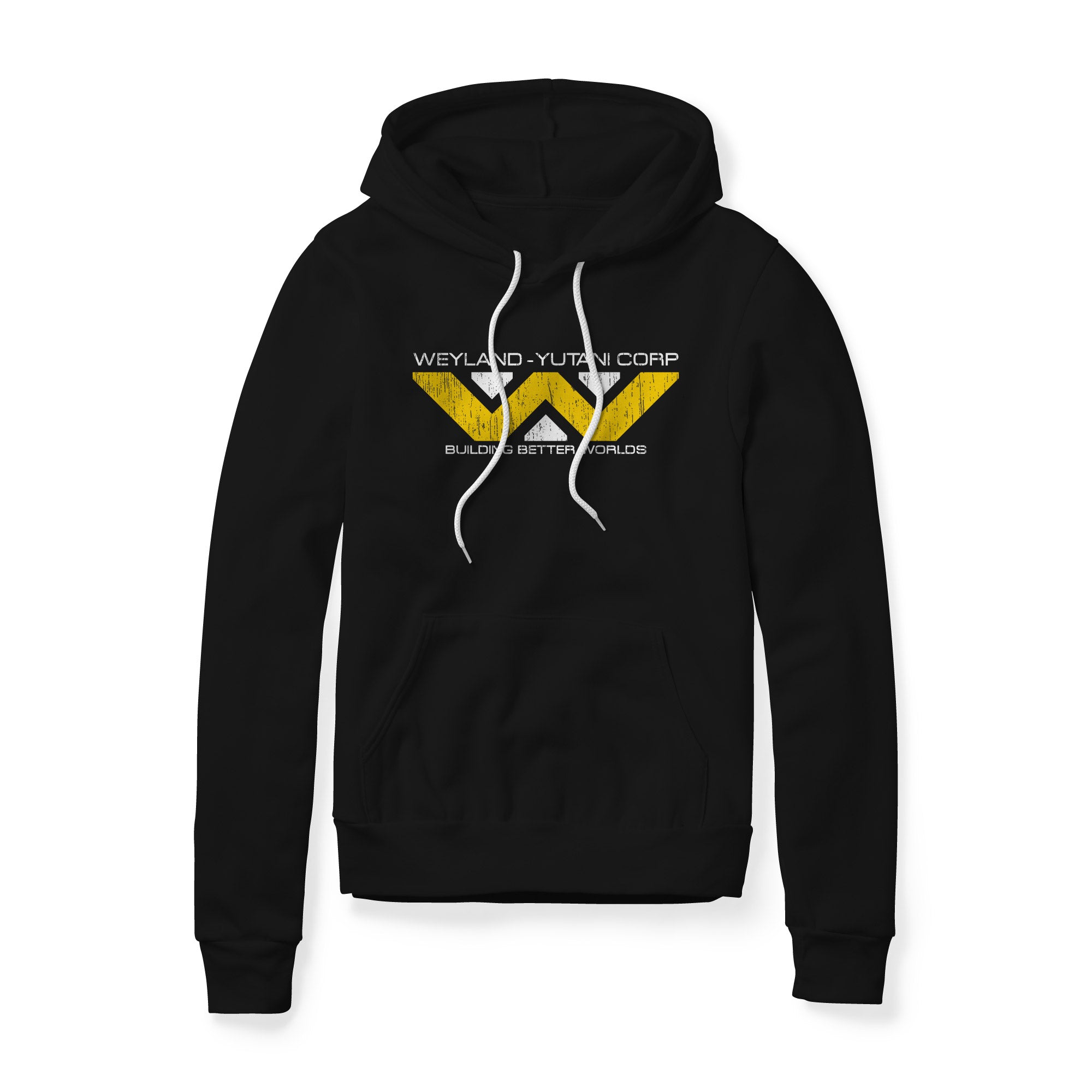 Weyland-Yutani Fleece Hoodie - Distressed