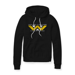 Weyland-Yutani Fleece Hoodie - Distressed