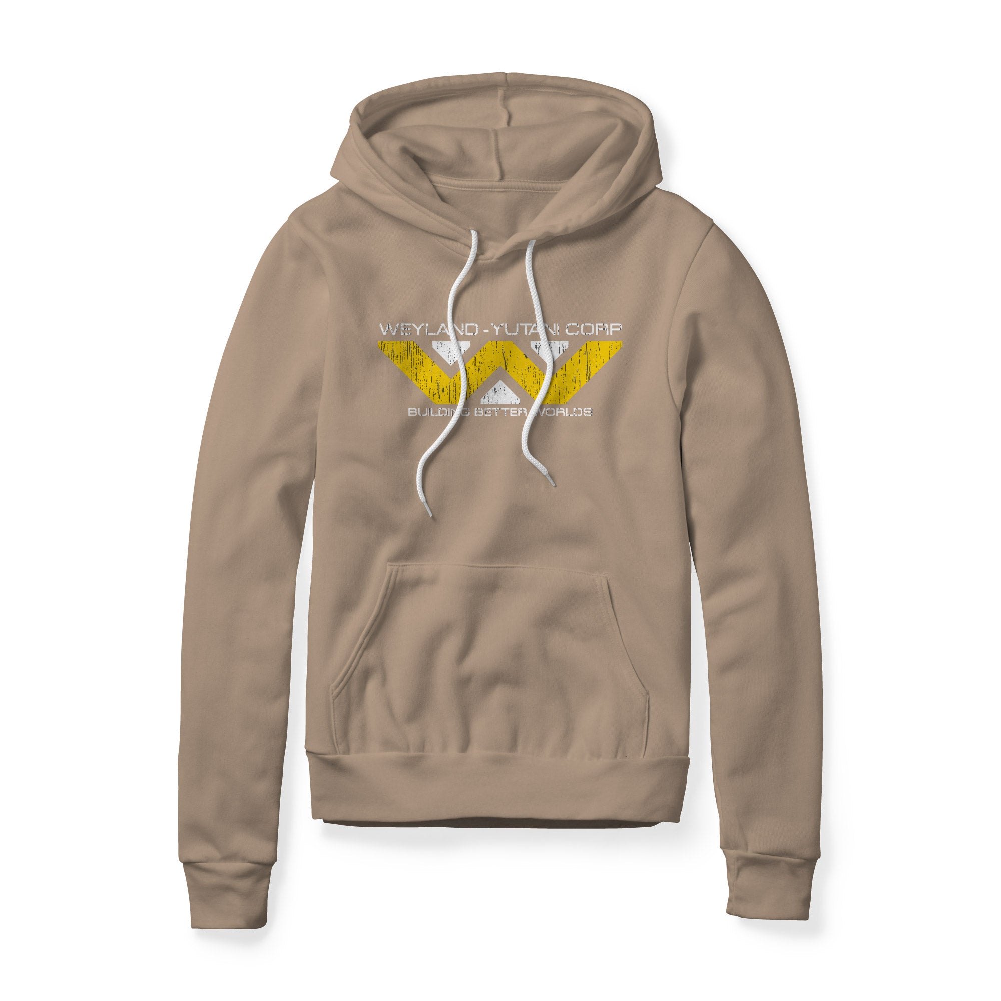 Weyland-Yutani Fleece Hoodie - Distressed