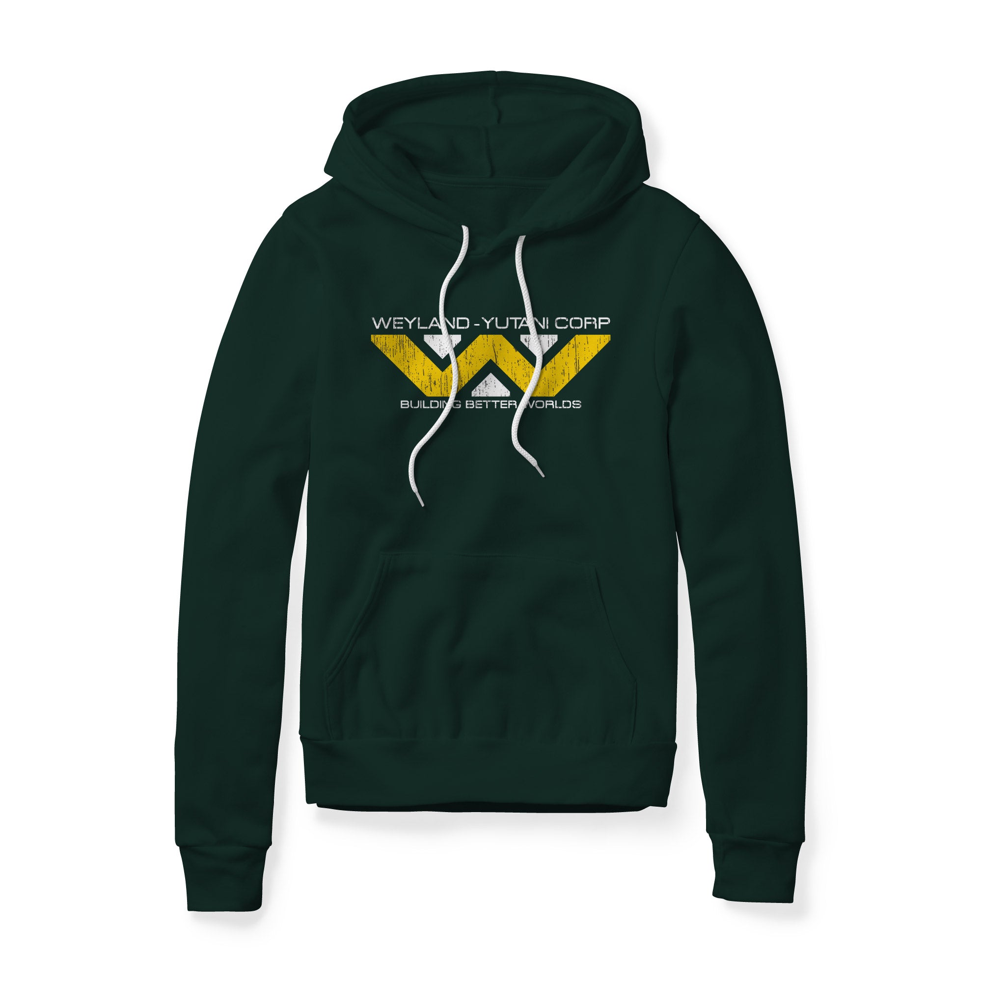 Weyland-Yutani Fleece Hoodie - Distressed