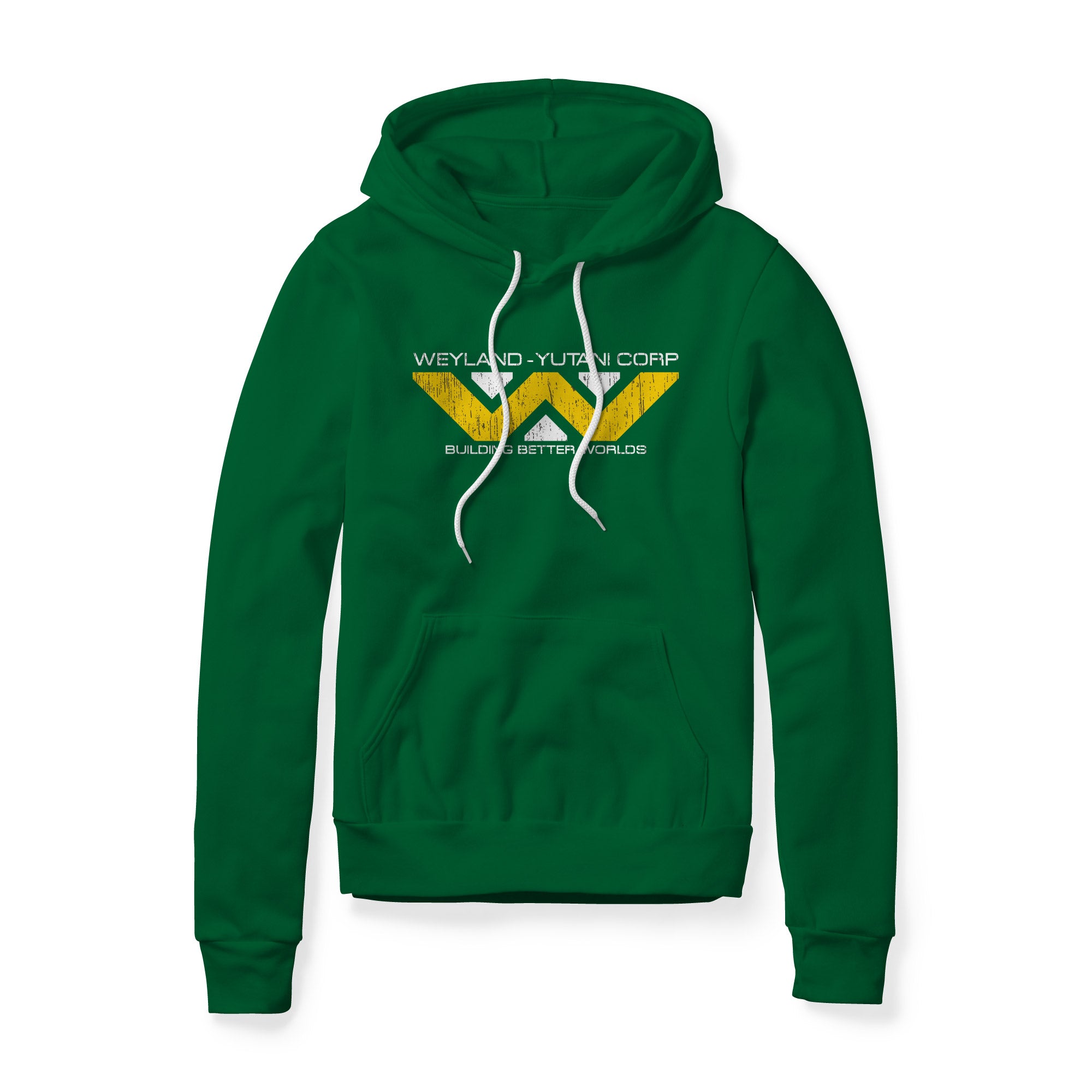 Weyland-Yutani Fleece Hoodie - Distressed