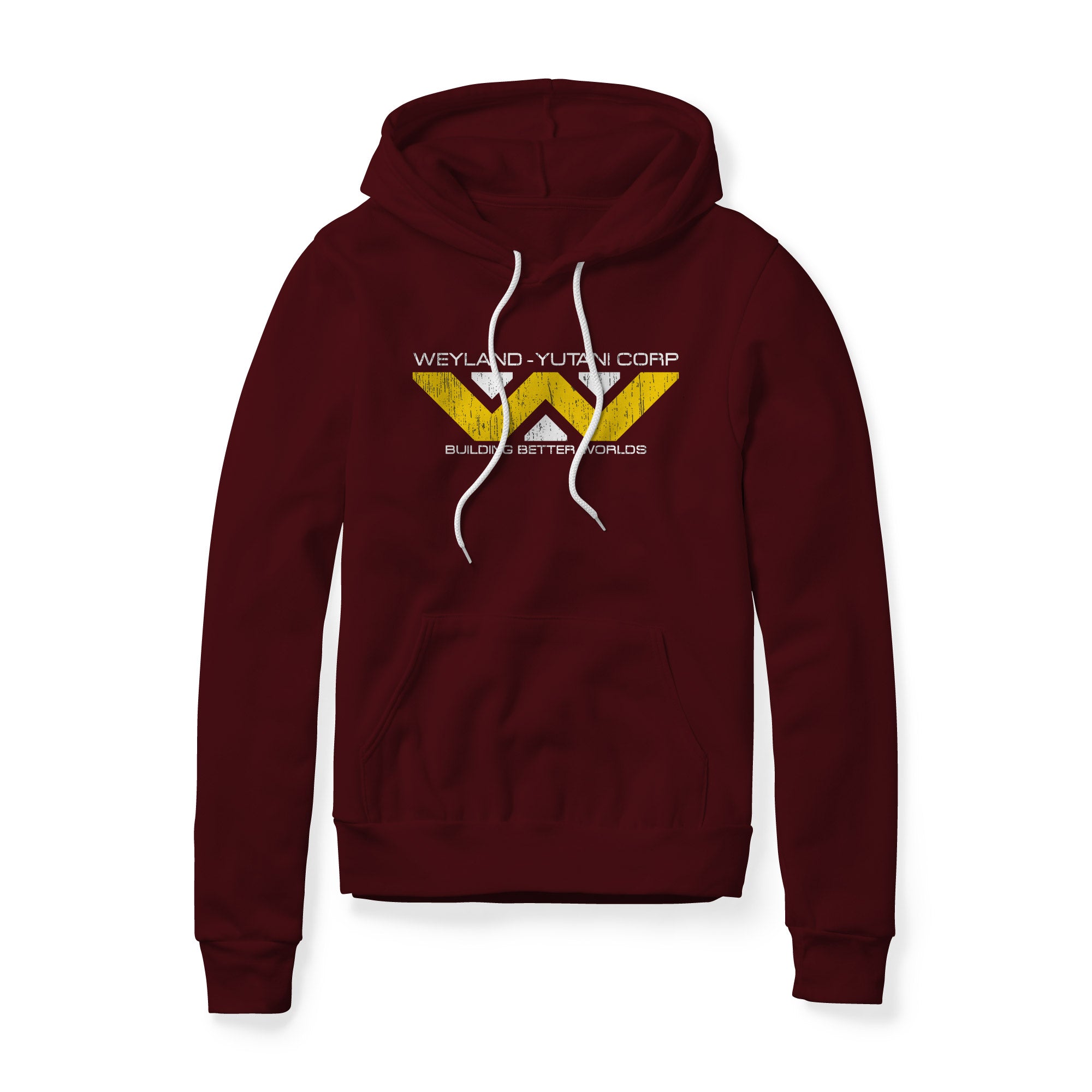Weyland-Yutani Fleece Hoodie - Distressed