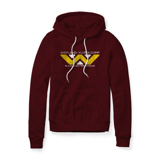 Weyland-Yutani Fleece Hoodie - Distressed