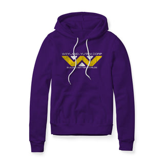 Weyland-Yutani Fleece Hoodie - Distressed