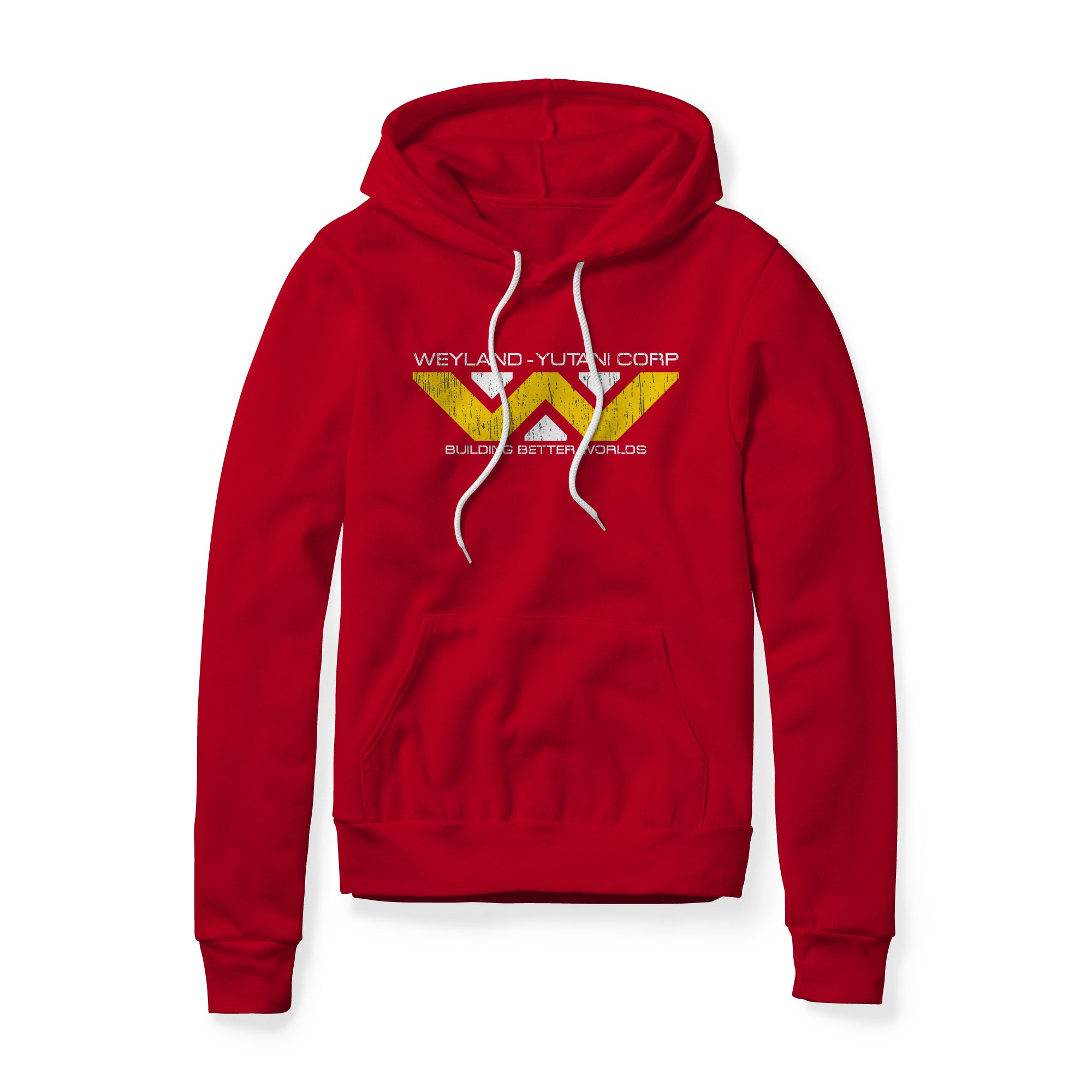 Weyland-Yutani Fleece Hoodie - Distressed