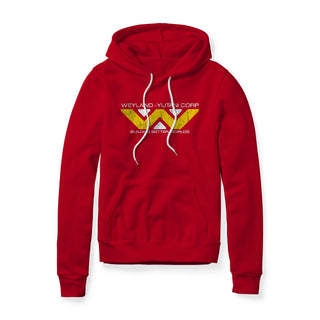 Weyland-Yutani Fleece Hoodie - Distressed