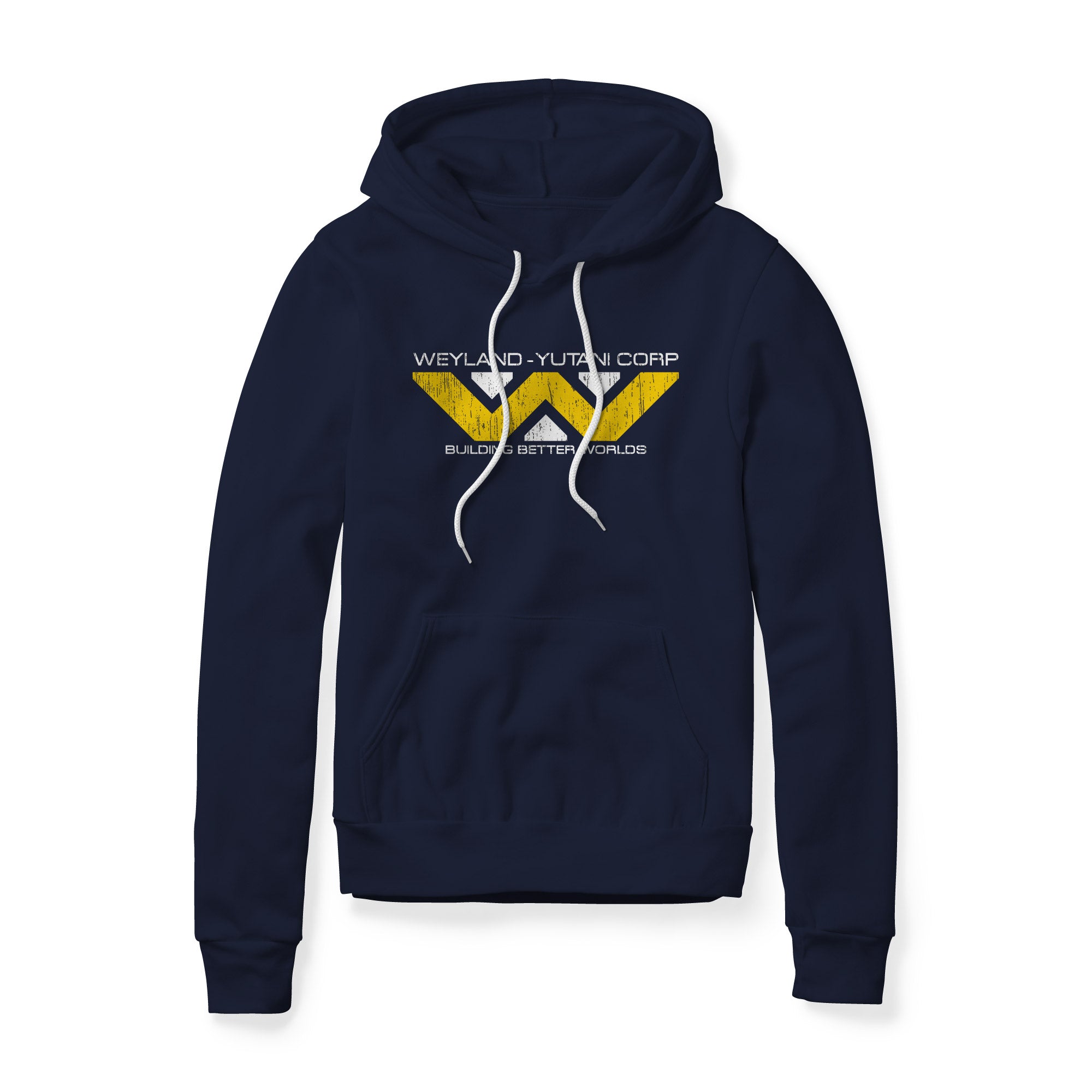 Weyland-Yutani Fleece Hoodie - Distressed