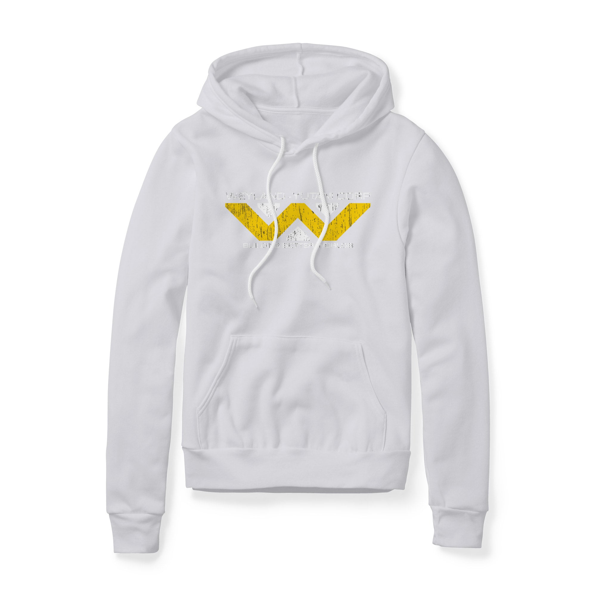 Weyland-Yutani Fleece Hoodie - Distressed