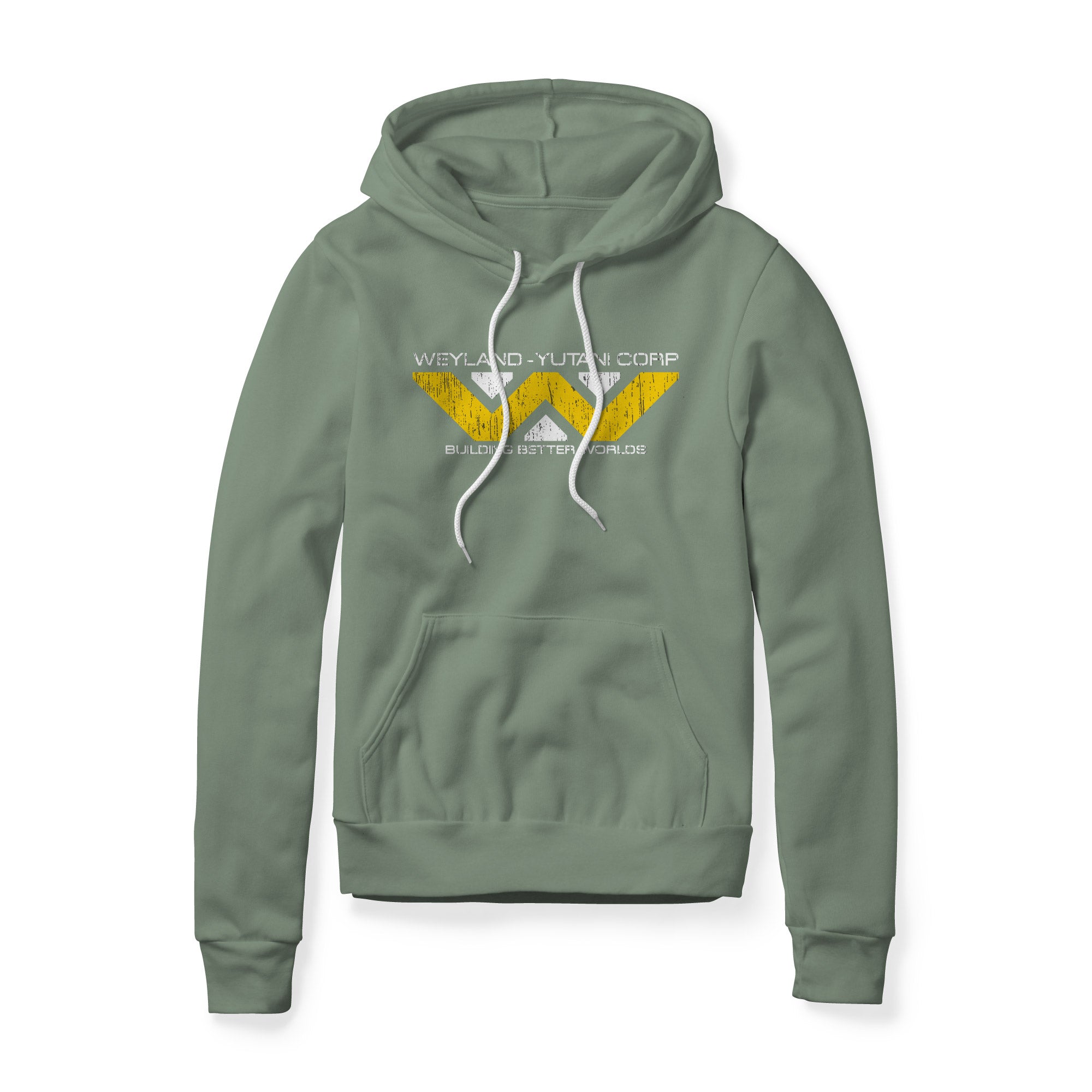Weyland-Yutani Fleece Hoodie - Distressed