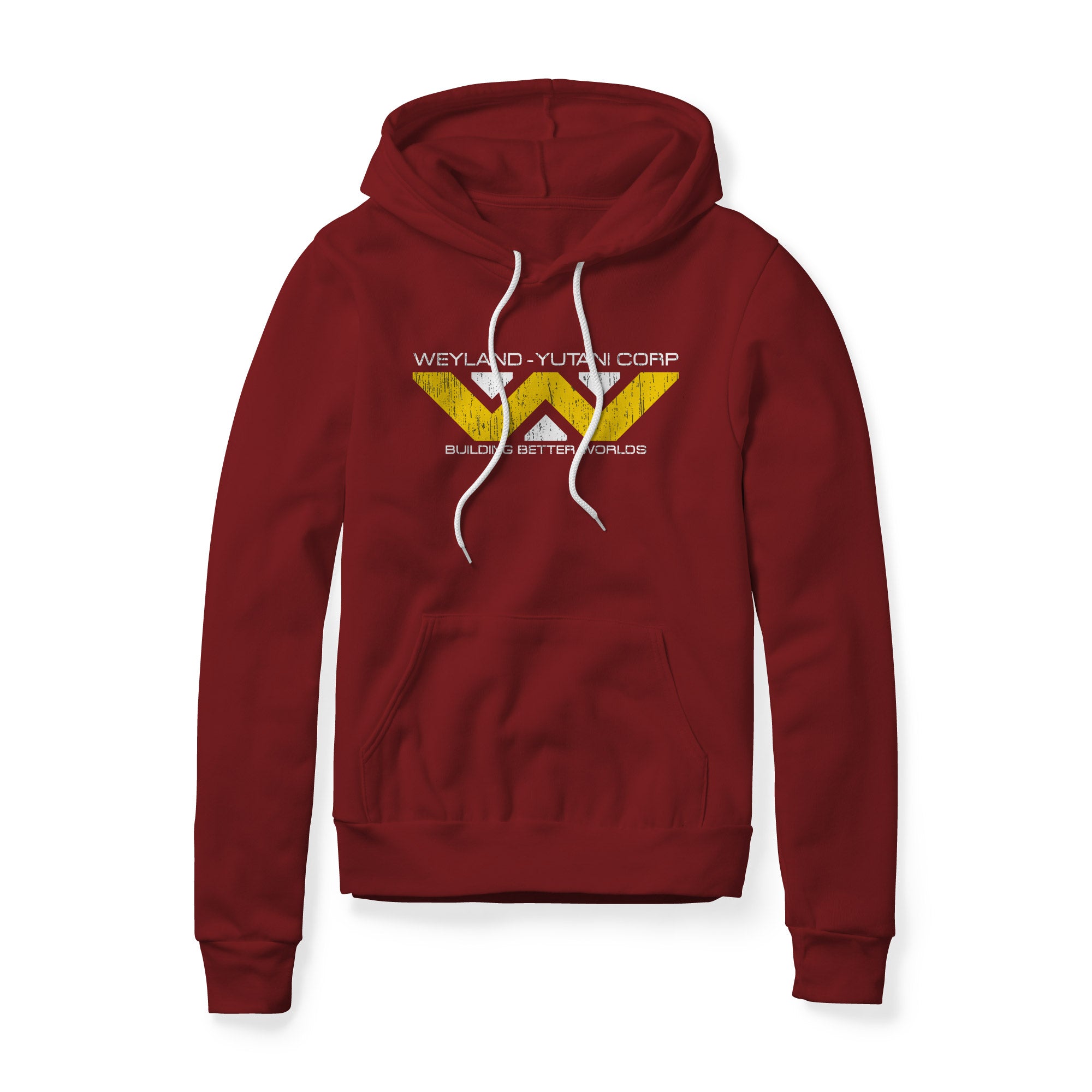 Weyland-Yutani Fleece Hoodie - Distressed