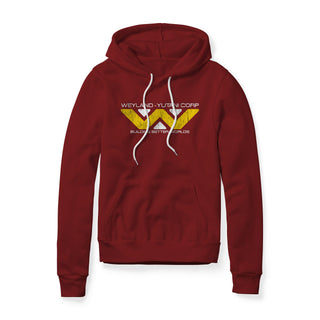 Weyland-Yutani Fleece Hoodie - Distressed