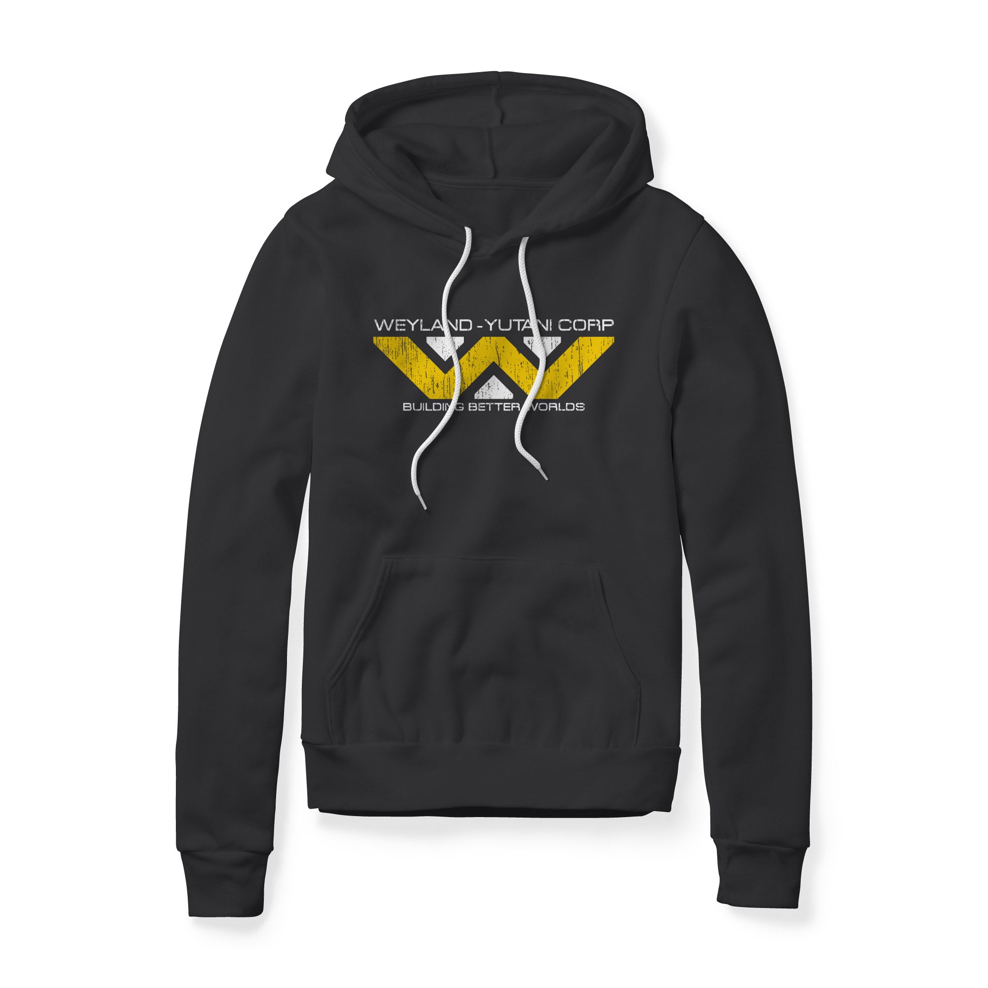 Weyland-Yutani Fleece Hoodie - Distressed
