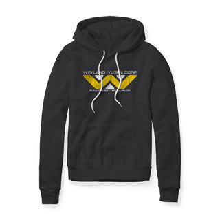 Weyland-Yutani Fleece Hoodie - Distressed