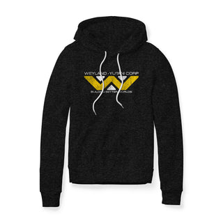 Weyland-Yutani Fleece Hoodie - Distressed