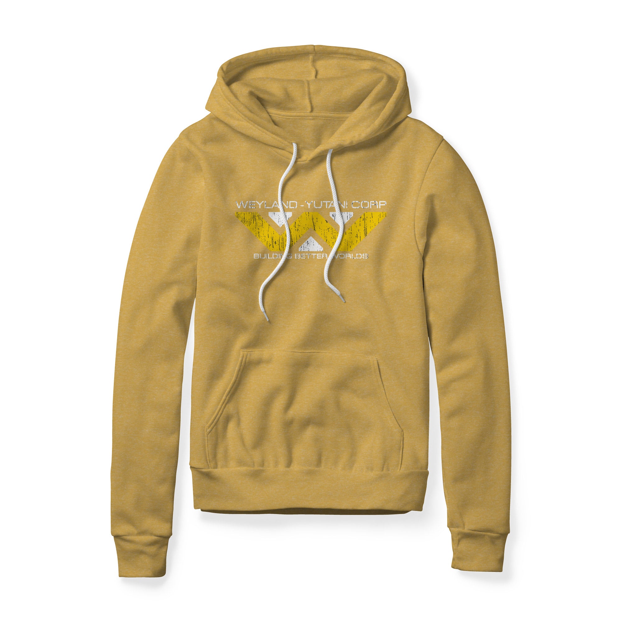 Weyland-Yutani Fleece Hoodie - Distressed