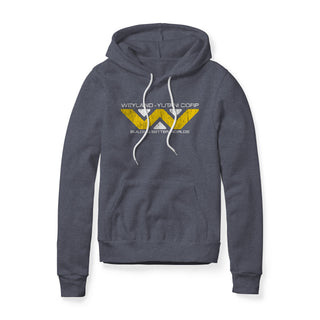 Weyland-Yutani Fleece Hoodie - Distressed