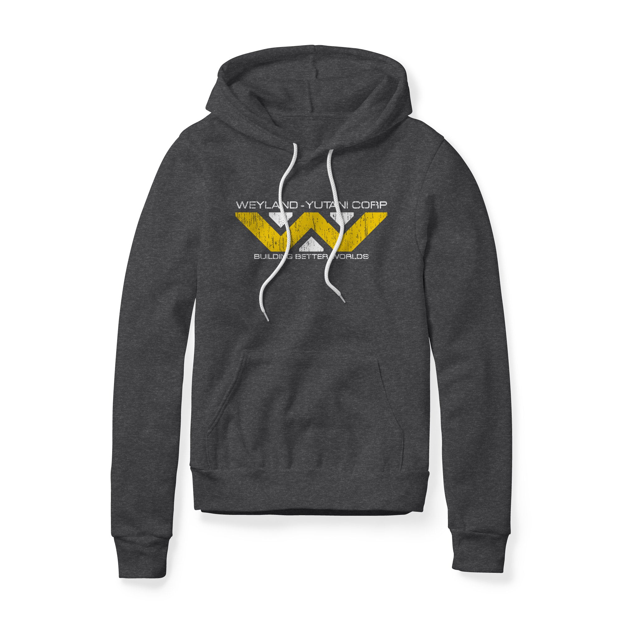 Weyland-Yutani Fleece Hoodie - Distressed