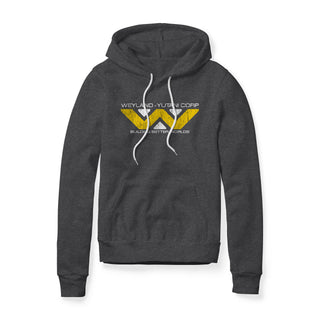 Weyland-Yutani Fleece Hoodie - Distressed