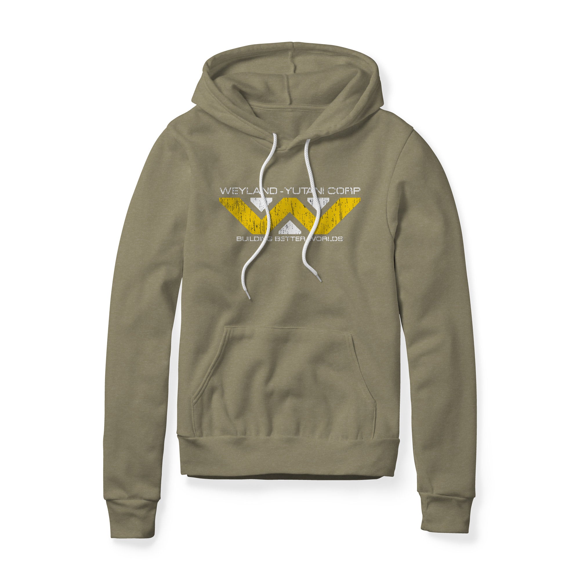 Weyland-Yutani Fleece Hoodie - Distressed