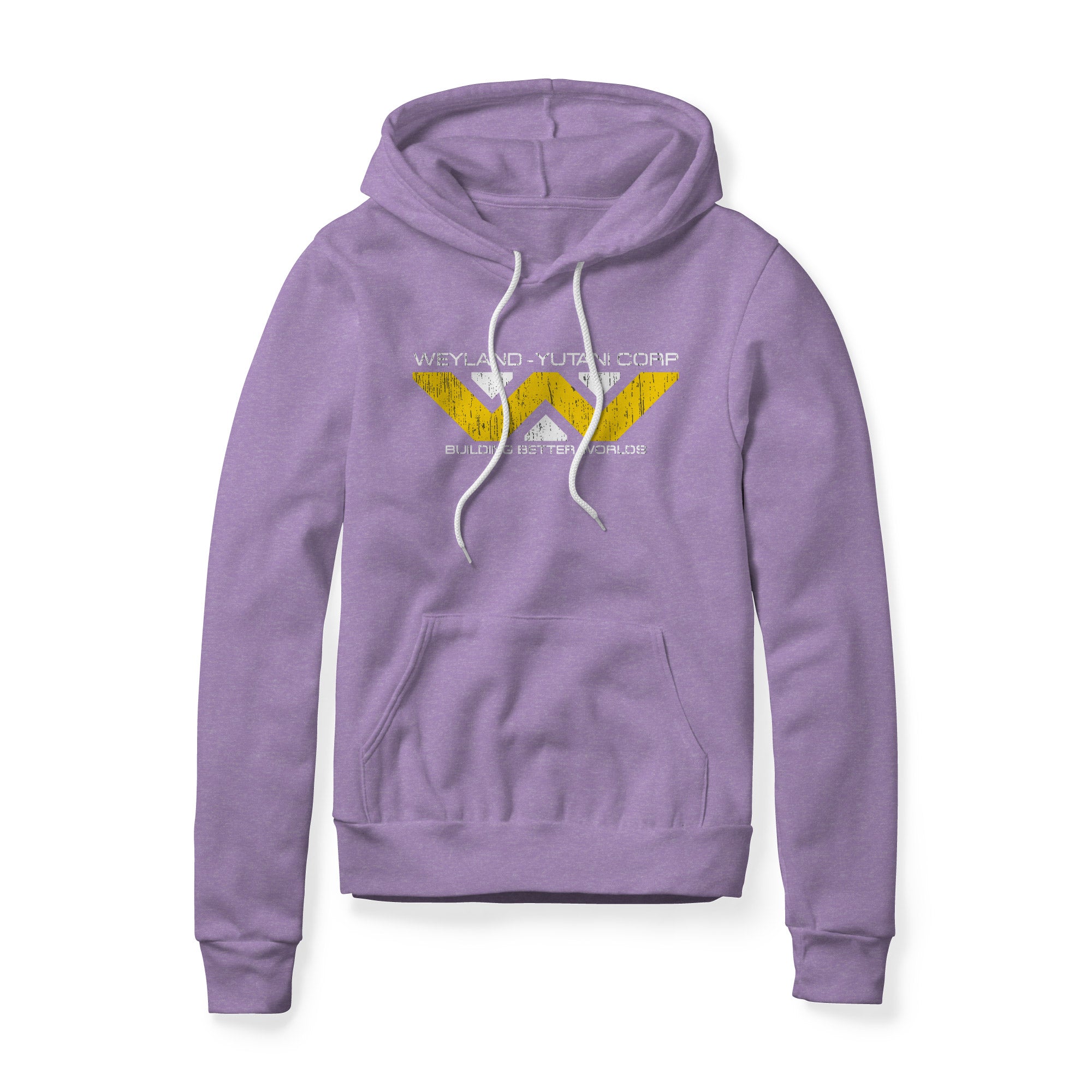 Weyland-Yutani Fleece Hoodie - Distressed