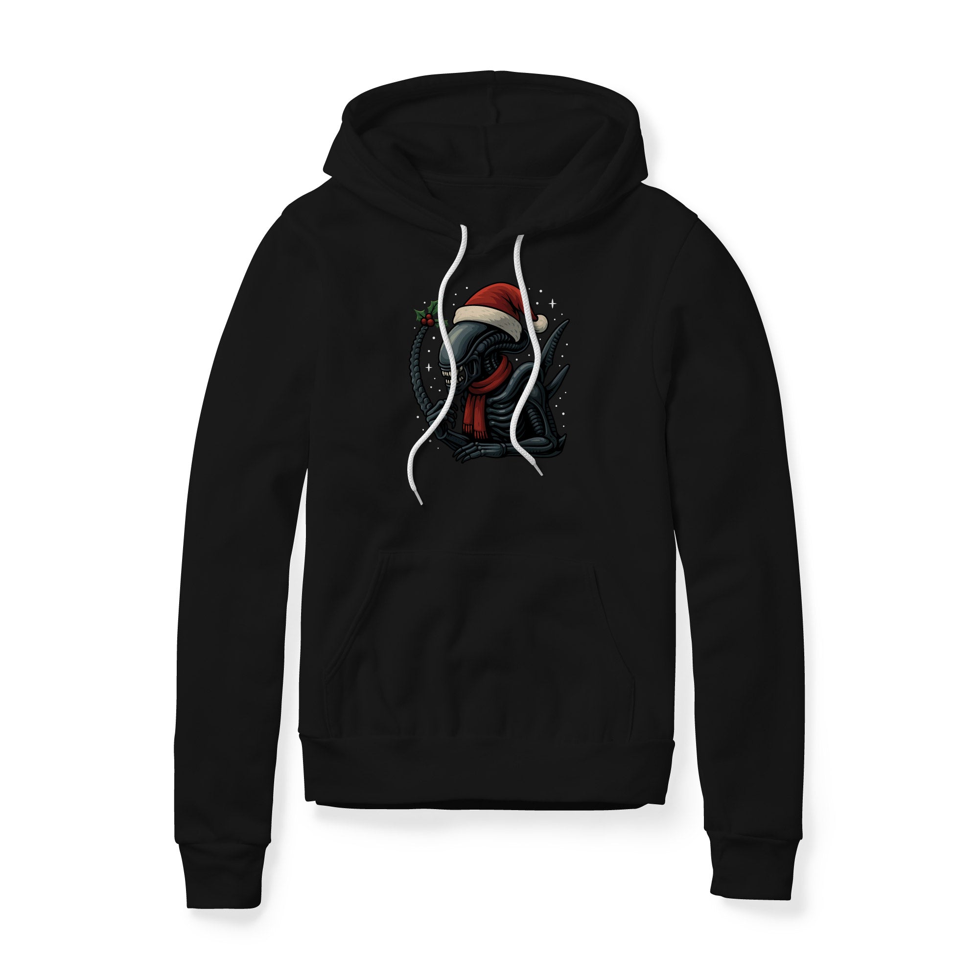Xenomorph Fleece Hoodie - Christmas Edition