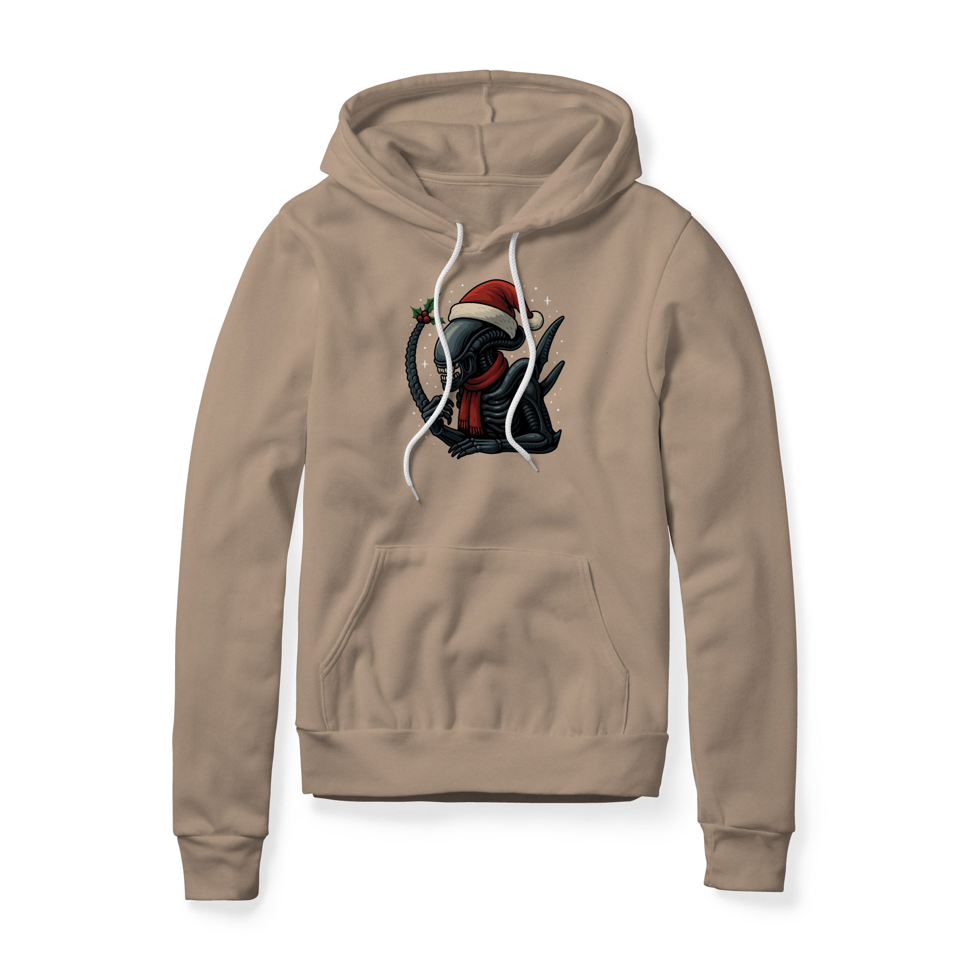 Xenomorph Fleece Hoodie - Christmas Edition
