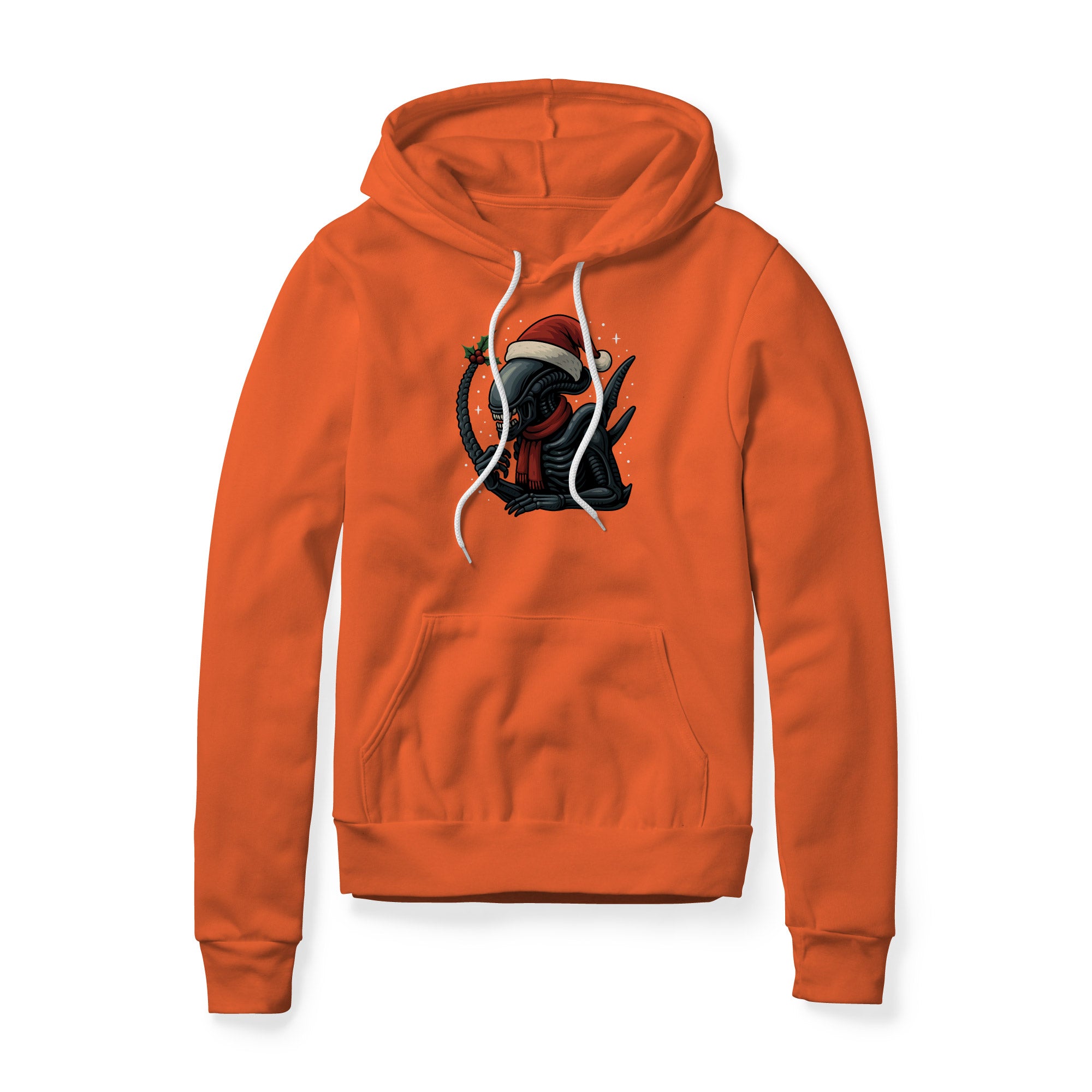 Xenomorph Fleece Hoodie - Christmas Edition