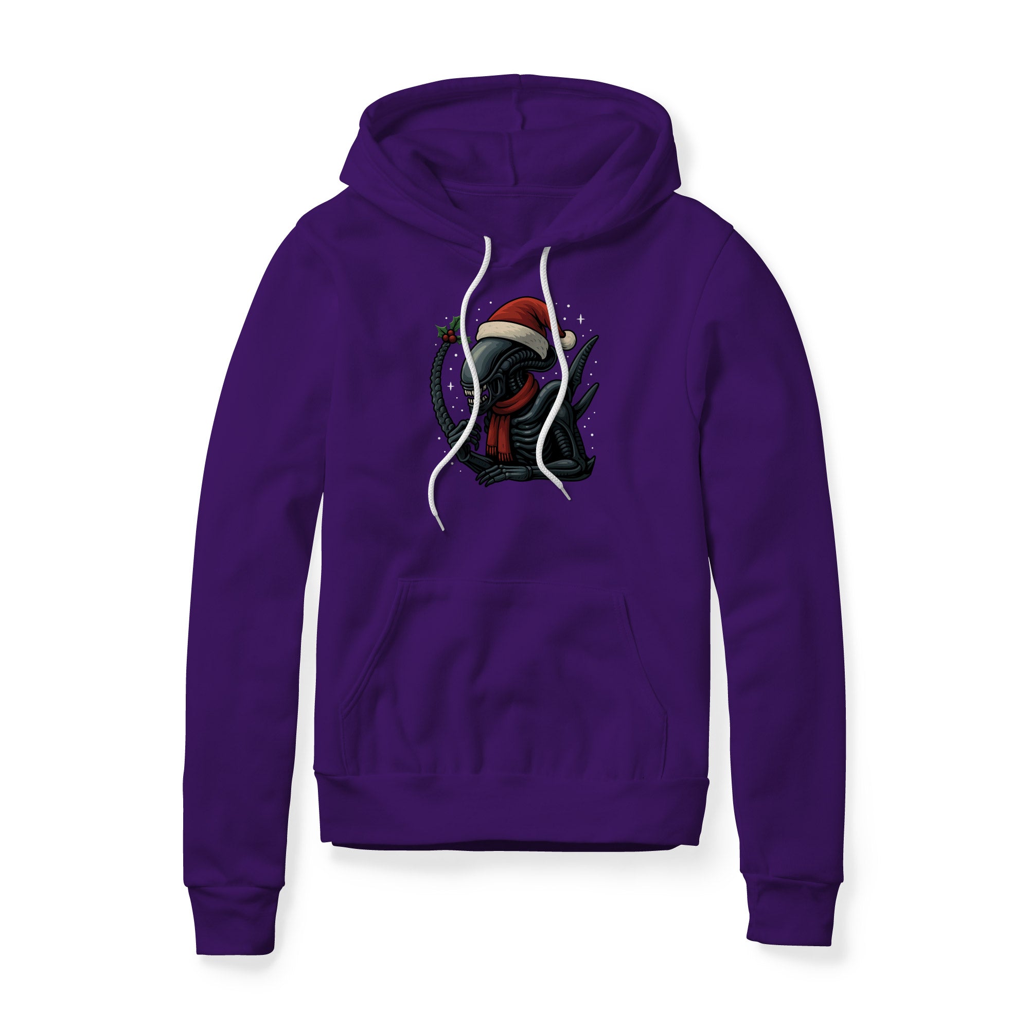 Xenomorph Fleece Hoodie - Christmas Edition