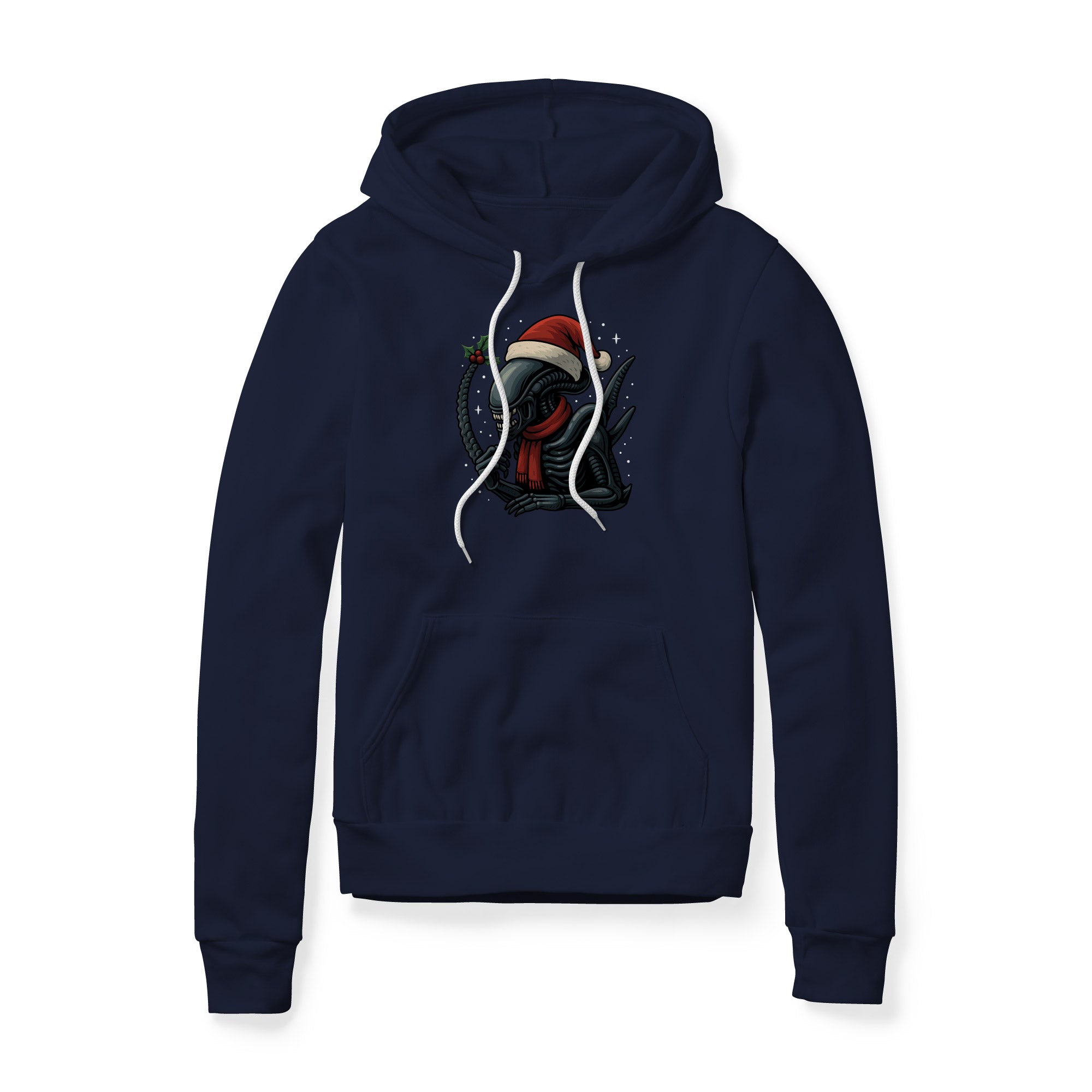 Xenomorph Fleece Hoodie - Christmas Edition
