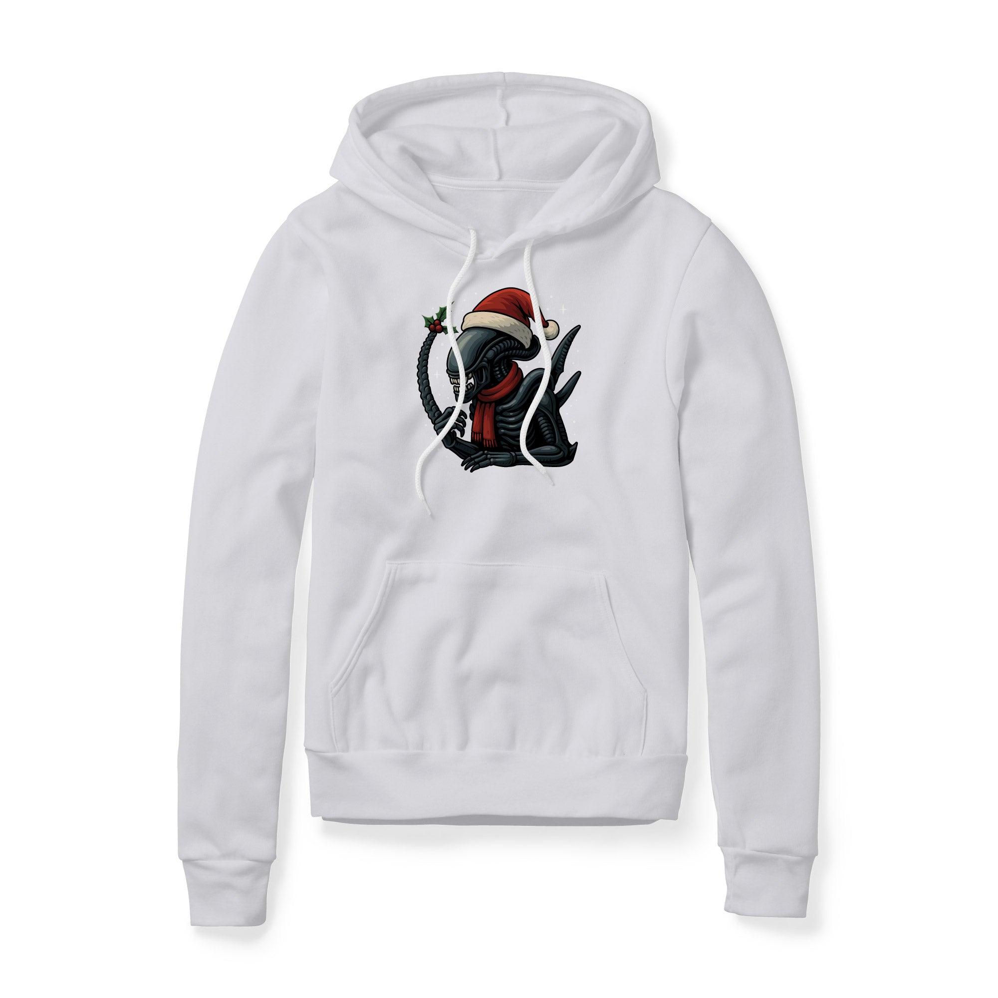 Xenomorph Fleece Hoodie - Christmas Edition