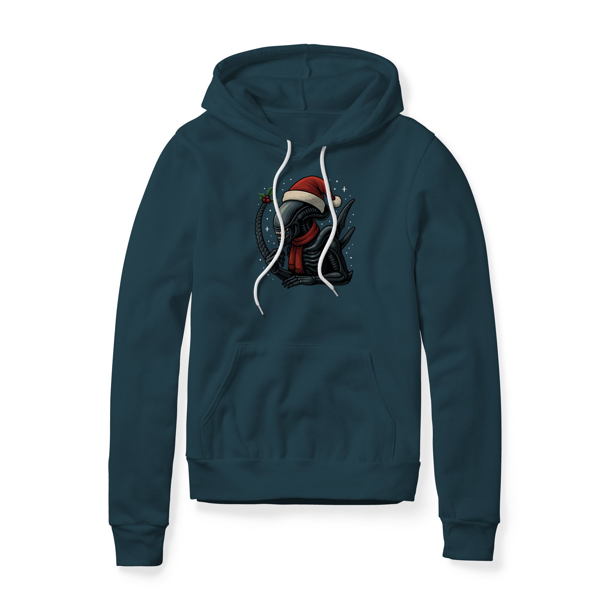 Xenomorph Fleece Hoodie - Christmas Edition