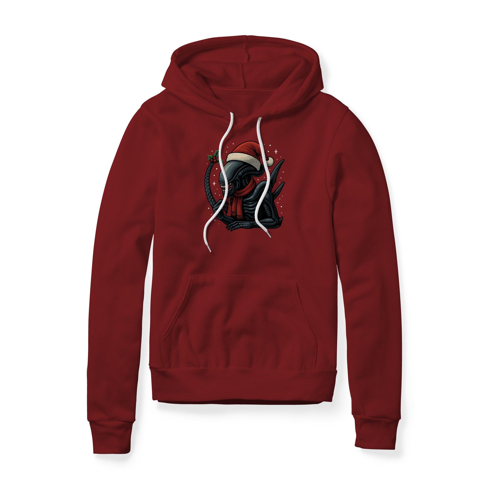 Xenomorph Fleece Hoodie - Christmas Edition