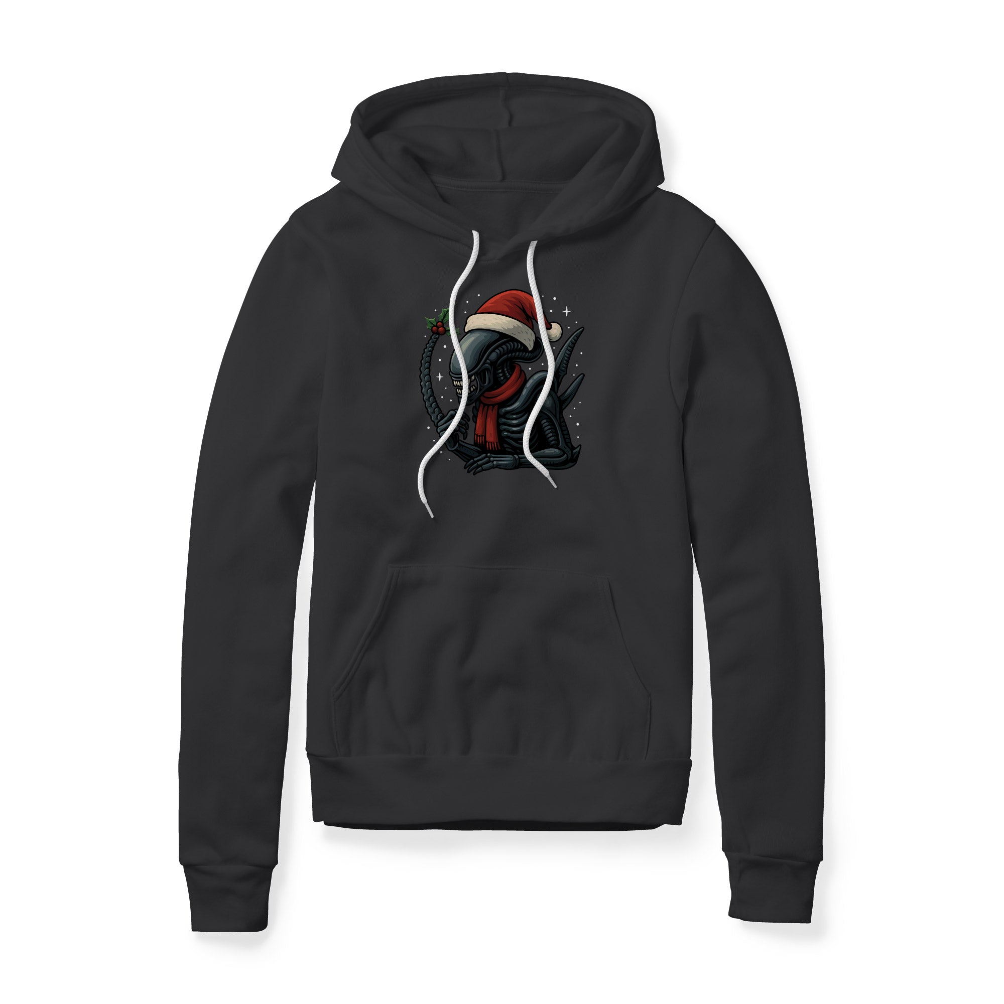 Xenomorph Fleece Hoodie - Christmas Edition