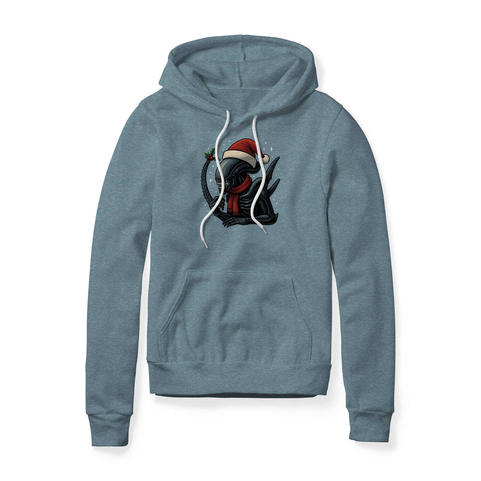 Xenomorph Fleece Hoodie - Christmas Edition