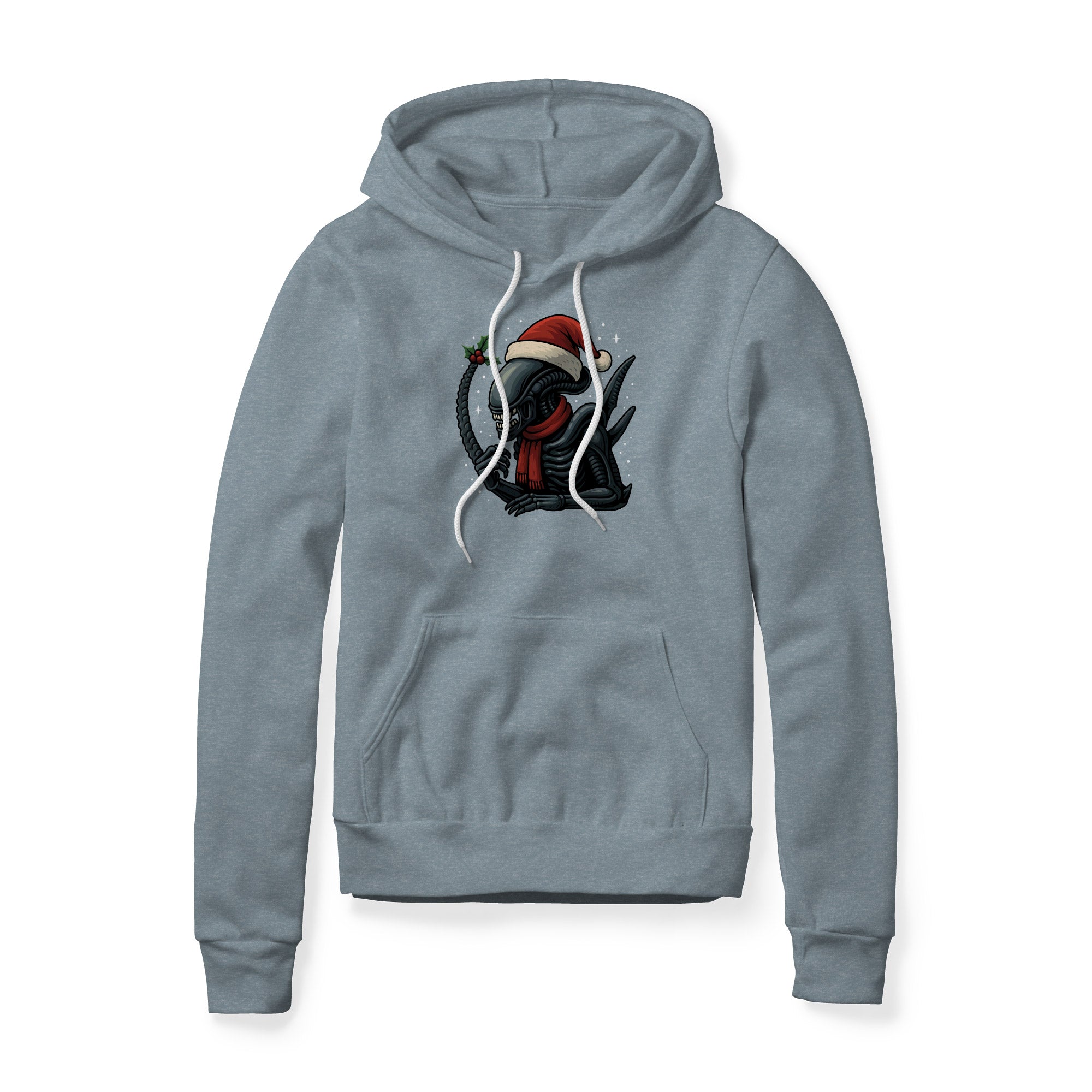 Xenomorph Fleece Hoodie - Christmas Edition