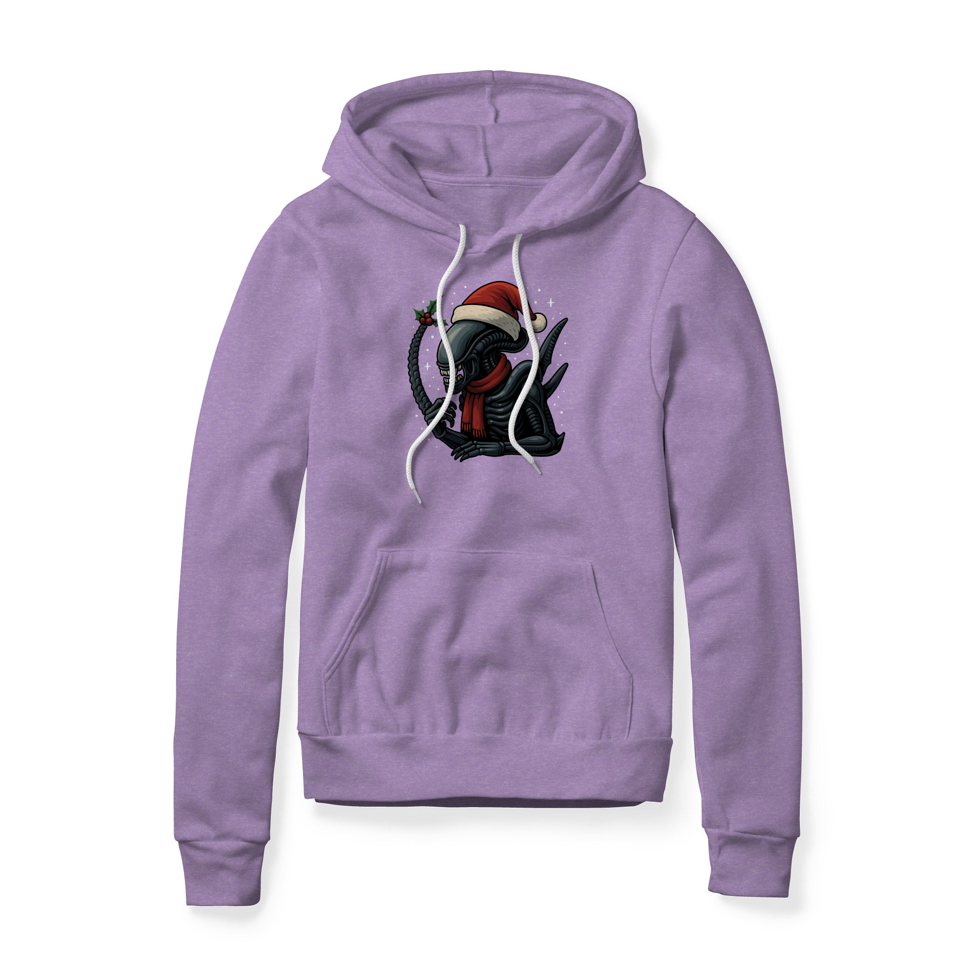 Xenomorph Fleece Hoodie - Christmas Edition