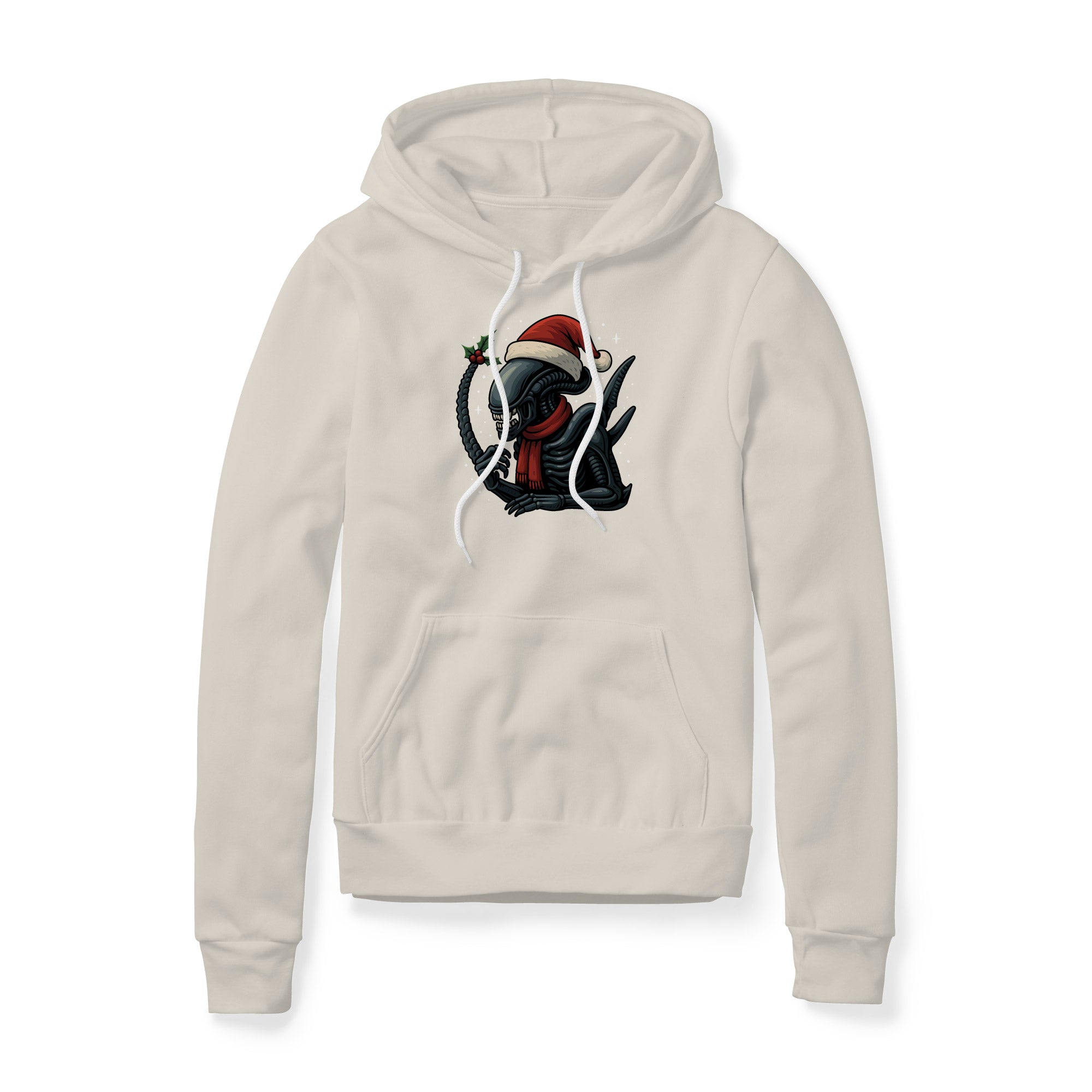 Xenomorph Fleece Hoodie - Christmas Edition