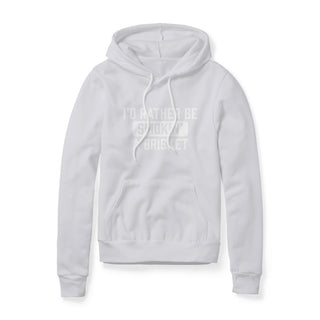 I'd Rather Be Smokin' A Brisket Fleece Hoodie