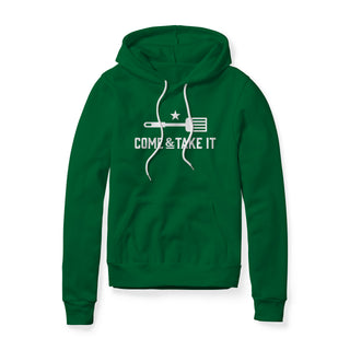 Come And Take It Spatula Fleece Hoodie